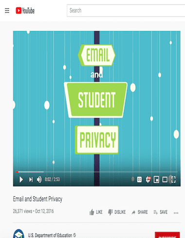 Email And Student Privacy - Student Privacy Compass