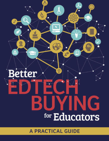 Screenshot of Better Edtech Buying for Educators Guide